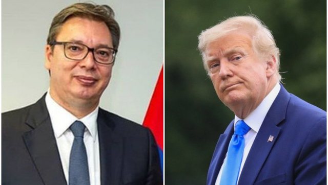 FOTO/ Pak para takimit, Vuçiç bën gati dhuratën për Trump FOTO/ Pak para takimit, Vuçiç bën gati dhuratën për Trump