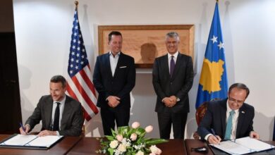 Hoti pas takimit me delegacionin amerikan: Marrëveshja do të krijojë mijëra vende të reja pune Hoti pas takimit me delegacionin amerikan: Marrëveshja do të krijojë mijëra vende të reja pune