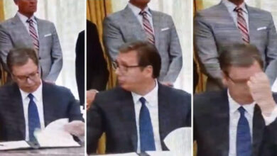U trondit kur Trump i tha se Serbia do zhvendosë ambasadën në Jeruzalem, Vuçiç ia hedh fajin Hotit (VIDEO) U trondit kur Trump i tha se Serbia do zhvendosë ambasadën në Jeruzalem, Vuçiç ia hedh fajin Hotit (VIDEO)