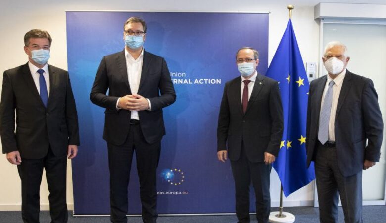 Askush nuk e di çfarë po diskutojnë Kosova dhe Serbia në Bruksel Askush nuk e di çfarë po diskutojnë Kosova dhe Serbia në Bruksel
