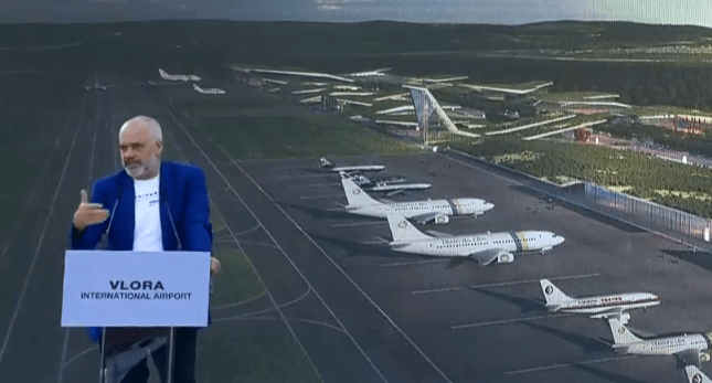 Shitet koncesioni i aeroportit të Vlorës – Pacolli blen me 4’450 euro aksionet e turqve, bëhet zotërues i 98% të kuotave