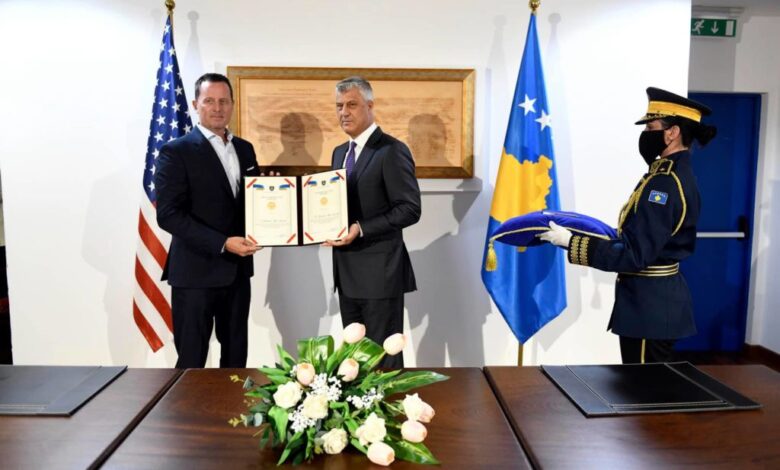 “Është e papranueshme që Thaçi të mbahet në qeli”/ Grenell: Çdo qeveri perëndimore të punojë fort për ta nxjerrë nga burgu