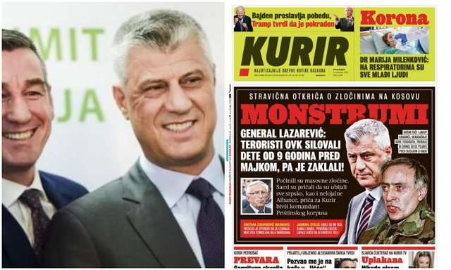 “MONSTRA”/ Serbët në ‘luftë’ ndaj UÇK-së, kopertina e sotme llahtaris publikun (FOTO) “MONSTRA”/ Serbët në ‘luftë’ ndaj UÇK-së, kopertina e sotme llahtaris publikun (FOTO)