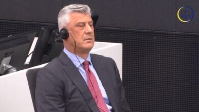 I akuzuar për krime lufte/ Thaçi mesazh të fortë nga Haga: Sfidën nuk do e ndjej hiç, nëse ju… I akuzuar për krime lufte/ Thaçi mesazh të fortë nga Haga: Sfidën nuk do e ndjej hiç, nëse ju…