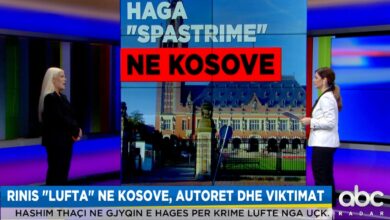 “UÇK”-ja në Hagë, gazetarja Karadaku: Tërmet në politikë dhe dialogun me Serbinë, gjyqi 7 vite “UÇK”-ja në Hagë, gazetarja Karadaku: Tërmet në politikë dhe dialogun me Serbinë, gjyqi 7 vite