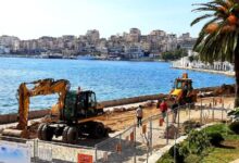 FOTOT: Transformimi i shëtitores së Sarandës, me pamje të re dhe infrastrukturë moderne