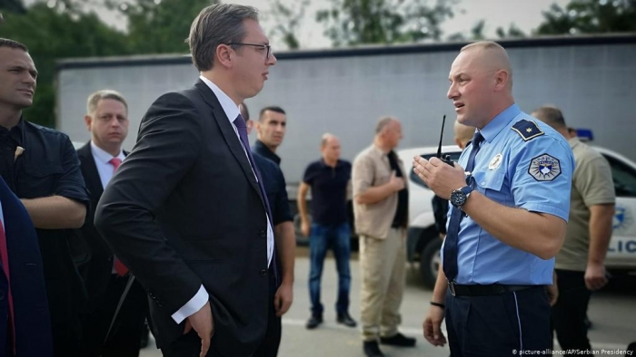 Vuçiç nuk u lejua të hynte në Kosovë, BE shqetësohet për Serbinë dhe kritikon Kosovën: Mos i politizoni marrëveshjet Vuçiç nuk u lejua të hynte në Kosovë, BE shqetësohet për Serbinë dhe kritikon Kosovën: Mos i politizoni marrëveshjet
