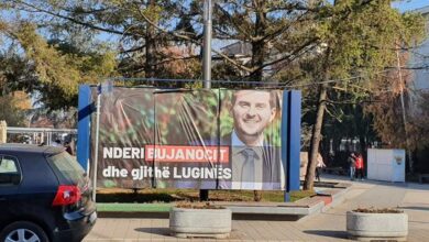 Mbushen rrugët me billborde të Gent Cakaj: Nderi i Preshevës dhe gjithë Luginës