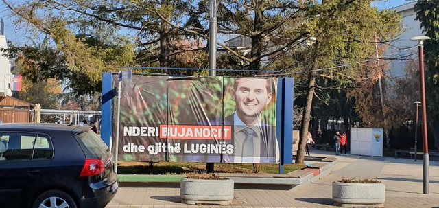 Mbushen rrugët me billborde të Gent Cakaj: Nderi i Preshevës dhe gjithë Luginës Mbushen rrugët me billborde të Gent Cakaj: Nderi i Preshevës dhe gjithë Luginës