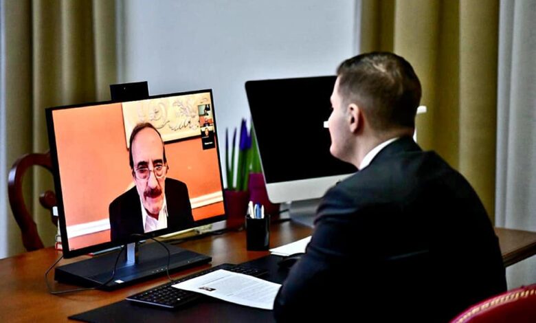 Engel takim me Cakaj: Kosova e Shqipëria gjithmonë do të kenë një vend të veçantë në zemrën time Engel takim me Cakaj: Kosova e Shqipëria gjithmonë do të kenë një vend të veçantë në zemrën time