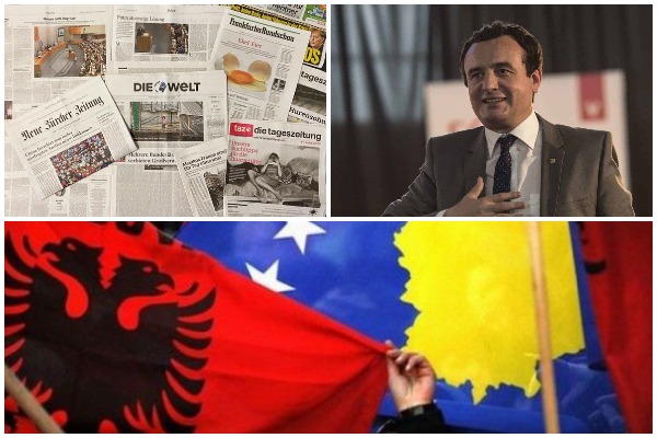 MEDIAT GJERMANE: Kreu i VV nuk kërkon më bashkimin Kosovë-Shqipëri! MEDIAT GJERMANE: Kreu i VV nuk kërkon më bashkimin Kosovë-Shqipëri!