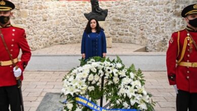 Osmani: Figura e Skënderbeut duhet të shërbejë si model i unifikimit në kohë të trazuara si kjo e sotmja Osmani: Figura e Skënderbeut duhet të shërbejë si model i unifikimit në kohë të trazuara si kjo e sotmja