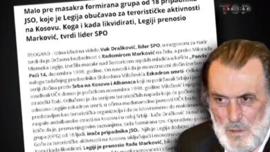 VIDEO/ ‘Fajësuam shqiptarët’, Zyrtari i lartë serb, Drashkoviç: Masakrën në kafenenë “Panda” në Pejë e kreu sigurimi serb VIDEO/ ‘Fajësuam shqiptarët’, Zyrtari i lartë serb, Drashkoviç: Masakrën në kafenenë “Panda” në Pejë e kreu sigurimi serb