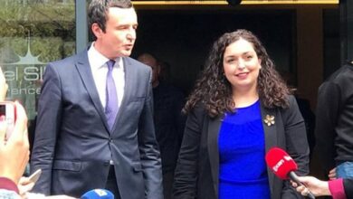 A do lejohet të kandidojë? Përfundon takimi Osmani-Kurti, kreu i VV përgjigjet nëse do garojnë së bashku A do lejohet të kandidojë? Përfundon takimi Osmani-Kurti, kreu i VV përgjigjet nëse do garojnë së bashku