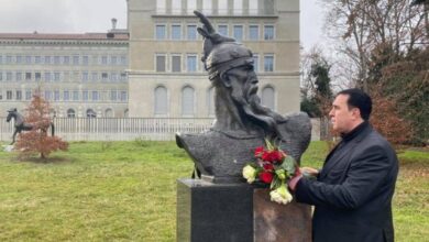 Media e Kremlinit thërret “provokacja”: Shqiptarët po financojnë monument të Skënderbeut në Nish Media e Kremlinit thërret “provokacja”: Shqiptarët po financojnë monument të Skënderbeut në Nish