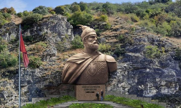 Nga e njëjta shoqatë që bëri shtatoren e kritikuar/ Ftohet debat publik për muranën e Skënderbeut 11 metra të gjatë në faqen shkëmbore të Kalasë së Prizrenit Nga e njëjta shoqatë që bëri shtatoren e kritikuar/ Ftohet debat publik për muranën e Skënderbeut 11 metra të gjatë në faqen shkëmbore të Kalasë së Prizrenit
