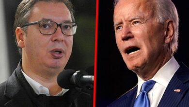 “S’na presin ditë të mira pas fitores së Biden!” Vuçiç: Me shqiptarët është e vështirë të diskutosh “S’na presin ditë të mira pas fitores së Biden!” Vuçiç: Me shqiptarët është e vështirë të diskutosh