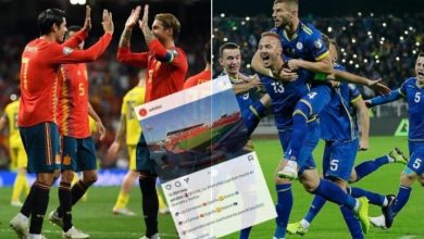 Spanja ‘e njeh’ Kosovën si shtet, zbulon stadiumin ku do të luhet sfida ndaj Dardanëve dhe vendos flamurin tonë shtetëror Spanja ‘e njeh’ Kosovën si shtet, zbulon stadiumin ku do të luhet sfida ndaj Dardanëve dhe vendos flamurin tonë shtetëror