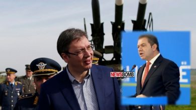 ‘Do militarizojmë ushtrinë’, PDIU reagon pas deklaratave të Vuçiç: Të papranueshme! BE dhe NATO të reagojë, por eklipsohen çështjet kombëtare ‘Do militarizojmë ushtrinë’, PDIU reagon pas deklaratave të Vuçiç: Të papranueshme! BE dhe NATO të reagojë, por eklipsohen çështjet kombëtare