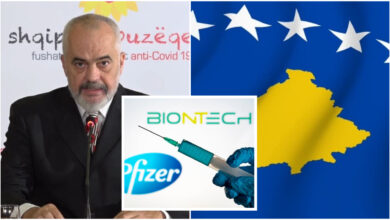 “EJANI në MËMËDHE”, Rama THIRRJE Kosovës: Jemi gati t’i vaksinojmë të gjithë, 11 mijë bluzat e bardha “EJANI në MËMËDHE”, Rama THIRRJE Kosovës: Jemi gati t’i vaksinojmë të gjithë, 11 mijë bluzat e bardha