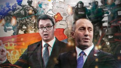 Vuçiq: Haradinaj është njeri i rrezikshëm, shqiptarët do na shantazhojnë me “Shqipërinë e Madhe” Vuçiq: Haradinaj është njeri i rrezikshëm, shqiptarët do na shantazhojnë me “Shqipërinë e Madhe”