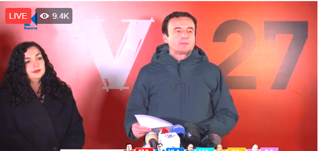 Fjalimi i fitores/ Kurti: S’do të hakmerremi ndaj askujt. Osmani do te jete presidente Fjalimi i fitores/ Kurti: S’do të hakmerremi ndaj askujt. Osmani do te jete presidente