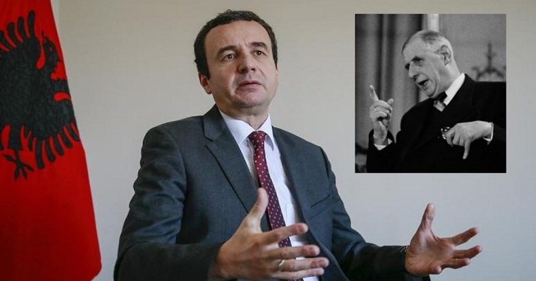 Albin Kurti: Pse Serbisë i duhet një Charles de Gaulle për ta “hequr qafe” Kosovën Albin Kurti: Pse Serbisë i duhet një Charles de Gaulle për ta “hequr qafe” Kosovën