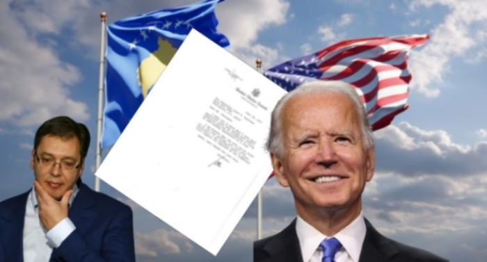 Biden ‘tërbon’ Serbinë, letër Vuçiç: Siç e dini, dialogu me Kosovën duhet të përfundojë me njohje reciproke Biden ‘tërbon’ Serbinë, letër Vuçiç: Siç e dini, dialogu me Kosovën duhet të përfundojë me njohje reciproke