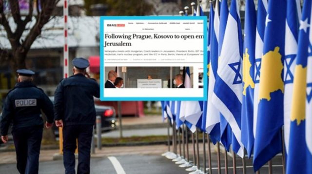 Gazeta më e madhe izraelite: Kosova do të hapë Ambasadën në Jeruzalem të hënën