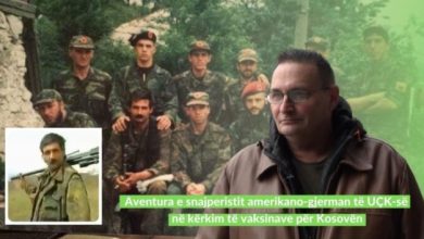 Aventura e snajperistit amerikano-gjerman të UÇK-së në kërkim të vaksinave për Kosovën Aventura e snajperistit amerikano-gjerman të UÇK-së në kërkim të vaksinave për Kosovën