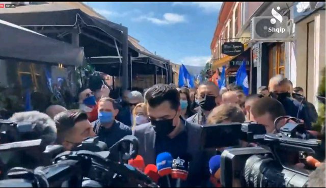 I lidhur me zinxhirin e Monikës, Ilirit dhe Saliut / Basha i përgjigjet Ramës nga mitingu: Nuk ka asnjë…