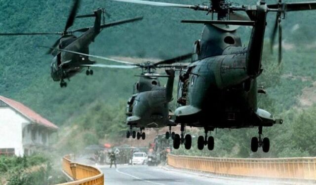 Avionët e NATO-s bombarduan Serbinë për të çliruar Kosovën/ FOTOT e rralla të 22 viteve më parë Avionët e NATO-s bombarduan Serbinë për të çliruar Kosovën/ FOTOT e rralla të 22 viteve më parë