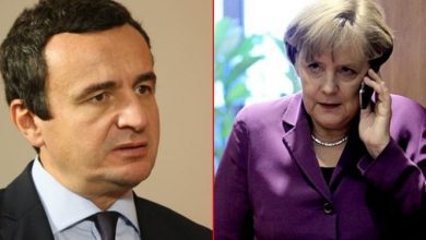 Ndërmjetëson Merkel/ Kurti do të takohet me Vuçiç: Ne jemi Europë, BE duhet të bëhet Europë Ndërmjetëson Merkel/ Kurti do të takohet me Vuçiç: Ne jemi Europë, BE duhet të bëhet Europë