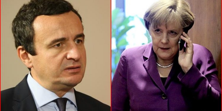Ndërmjetëson Merkel/ Kurti do të takohet me Vuçiç: Ne jemi Europë, BE duhet të bëhet Europë Ndërmjetëson Merkel/ Kurti do të takohet me Vuçiç: Ne jemi Europë, BE duhet të bëhet Europë