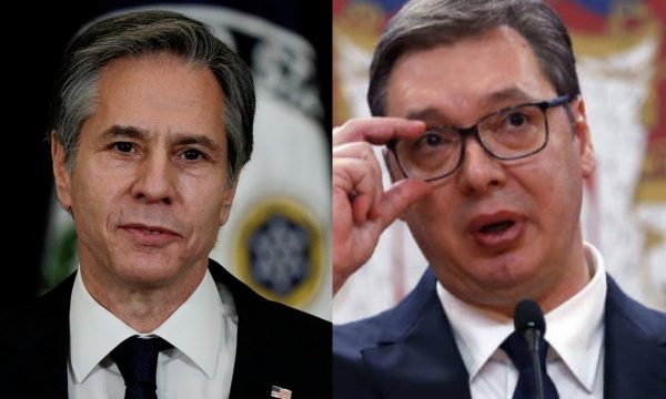 ‘Duhet të njihni Kosovën’, Vuçiç i përgjigjet kërkesës së Blinken: S’mund të poshtërohen serbët për stabilitetin e rajonit ‘Duhet të njihni Kosovën’, Vuçiç i përgjigjet kërkesës së Blinken: S’mund të poshtërohen serbët për stabilitetin e rajonit