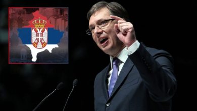 Vuçiç provokon në maksimum, poston hartën e Kosovës me flamurin e Serbisë: Ne nuk jemi të dobët Vuçiç provokon në maksimum, poston hartën e Kosovës me flamurin e Serbisë: Ne nuk jemi të dobët