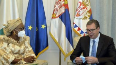 Vuçiç takohet me ambasadoren nigeriane: Faleminderit që nuk e keni njohur Kosovën Vuçiç takohet me ambasadoren nigeriane: Faleminderit që nuk e keni njohur Kosovën