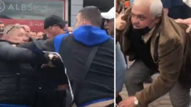 VIDEO/ Përplasja mes mbështetësve të PD dhe PS në Elbasan, shoqërohen 5 persona
