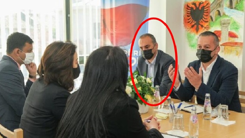 FOTOLAJM/ Një prej organizatorëve të paralizimit të punës në Rinas shef shtabi i PD-së Shkodër