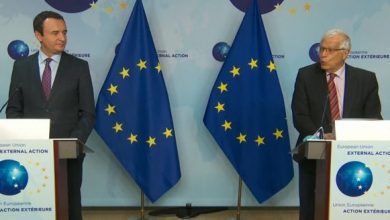 Takimi me BE / Kurti kërkon liberalizimin e vizave, Borrell asociacionin e komunave serbe
