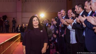 Fjalët e para të Vjosa Osmanit si Presidente e Kosovës: Betohem me gjithë fuqinë time se… Fjalët e para të Vjosa Osmanit si Presidente e Kosovës: Betohem me gjithë fuqinë time se…