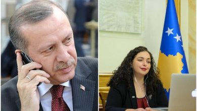 U zgjodh Presidente e Kosovës, Erdogan telefonon Vjosa Osmanin U zgjodh Presidente e Kosovës, Erdogan telefonon Vjosa Osmanin
