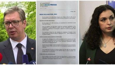 Çështja e kufijve përplas Kosovën dhe Serbinë në samit, presidenti slloven zbulon debatin Vuçiç-Osmani Çështja e kufijve përplas Kosovën dhe Serbinë në samit, presidenti slloven zbulon debatin Vuçiç-Osmani