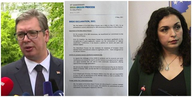 Çështja e kufijve përplas Kosovën dhe Serbinë në samit, presidenti slloven zbulon debatin Vuçiç-Osmani Çështja e kufijve përplas Kosovën dhe Serbinë në samit, presidenti slloven zbulon debatin Vuçiç-Osmani