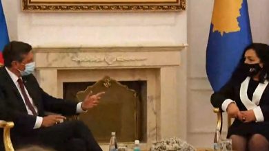 Osmani ia thotë në sy homologut Slloven: Do e padisim Serbinë për gjenocid, ka pasur qëllim të shfarosë Osmani ia thotë në sy homologut Slloven: Do e padisim Serbinë për gjenocid, ka pasur qëllim të shfarosë