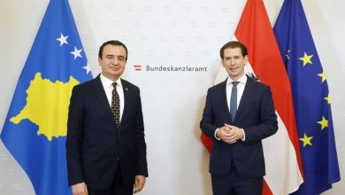 Austria i premton “besnikëri” Kosovës: Do të vazhdojmë bashkëpunimin Austria i premton “besnikëri” Kosovës: Do të vazhdojmë bashkëpunimin