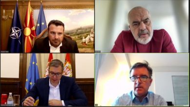 Kurti në Athinë e Rama, Zaev dhe Vuçiç flasin virtualisht: Paralajmërojnë një takim të ri Kurti në Athinë e Rama, Zaev dhe Vuçiç flasin virtualisht: Paralajmërojnë një takim të ri