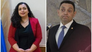 “Nëse do kishte fytyrën siç ka barkun…”/ Ministri i Brendshëm i Serbisë ofendon presidenten Vjosa Osmani “Nëse do kishte fytyrën siç ka barkun…”/ Ministri i Brendshëm i Serbisë ofendon presidenten Vjosa Osmani
