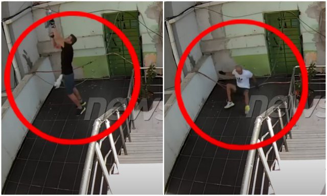Del VIDEO/ Shihni momentin kur të dënuarit tentojnë arratisjen me litarë nga Burgu 313