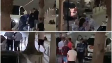 Shkelma e grushte me efektivët e policisë/ Shikoni si të rinjtë në Durrës rebelohen ndaj bluve (VIDEO)